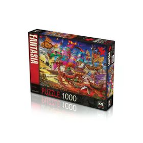 Ks Puzzle 1000 Parça The Flight Uçuş Puzzle