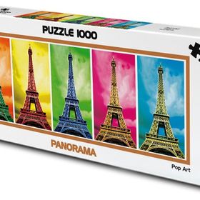 KS Puzzle 11223 Pop Art Paris 1000 Parça Panorama Puzzle