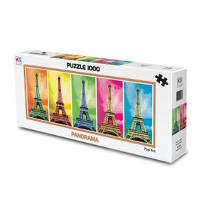 KS Puzzle 11223 Pop Art Paris 1000 Parça Panorama Puzzle