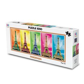 KS Puzzle 11223 Pop Art Paris 1000 Parça Panorama Puzzle