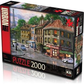 KS Puzzle 11307 Paris Streets 2000 Parça Puzzle