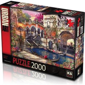 KS Puzzle 11475 Love in Venice 2000 Parça Puzzle