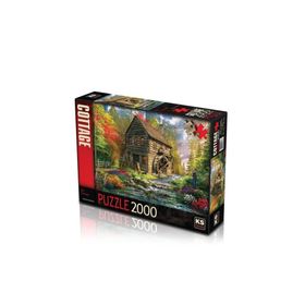 KS Puzzle 11476 Mill Cottage 2000 Parça Puzzle