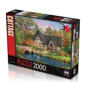 KS Puzzle 11479 The Stoney Bridge Cottage 2000 Parça Puzzle