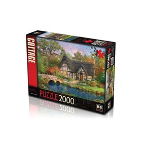 KS Puzzle 11479 The Stoney Bridge Cottage 2000 Parça Puzzle