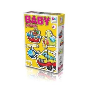 KS Puzzle 12003 +2 Yaş Ulaşım Araçları 15 Parça Puzzle