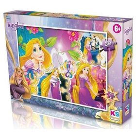 Ks Puzzle 200 Parça Papunzel Tanglet Puzzle