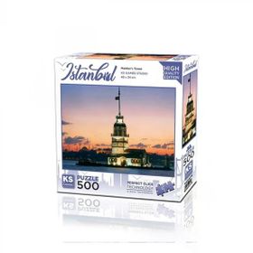 KS Puzzle 20059 Kız Kulesi Gün Istanbul 500 Parça Puzzle