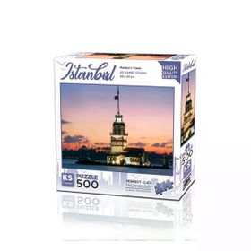 KS Puzzle 20059 Kız Kulesi Gün Istanbul 500 Parça Puzzle