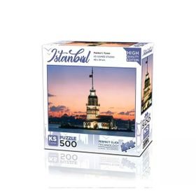 KS Puzzle 20059 Kız Kulesi Gün Istanbul 500 Parça Puzzle