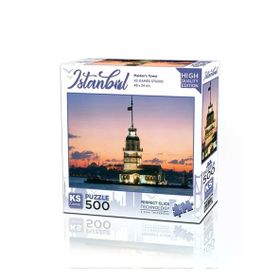 KS Puzzle 20059 Kız Kulesi Gün Istanbul 500 Parça Puzzle