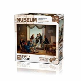 KS Puzzle 20660 A Group Of Danish Artist In Rome 1000 Parça Puzzle