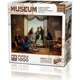 KS Puzzle 20660 A Group Of Danish Artist In Rome 1000 Parça Puzzle