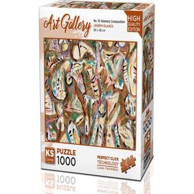 KS Puzzle 20663 No.10 Abstract Composition 1000 Parça Puzzle