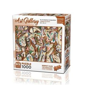 KS Puzzle 20663 No.10 Abstract Composition 1000 Parça Puzzle
