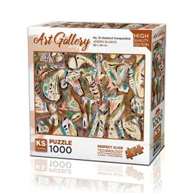 KS Puzzle 20663 No.10 Abstract Composition 1000 Parça Puzzle