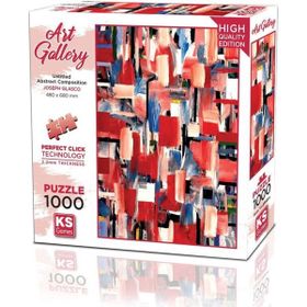 KS Puzzle 20664 Untitled Abstract Composition 1000 Parça Puzzle