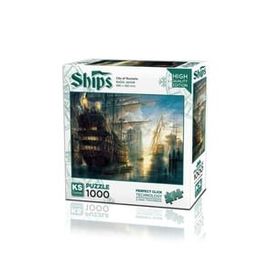 Ks Puzzle 20681 Rochelle Şehri 1000 Parça Puzzle