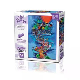KS Puzzle 20687 Fishermen Series I 1000 Parça Puzzle