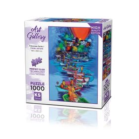 KS Puzzle 20687 Fishermen Series I 1000 Parça Puzzle