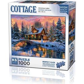 KS Puzzle 20720 Christmas Lights 1000 Parça Puzzle