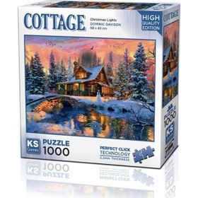 KS Puzzle 20720 Christmas Lights 1000 Parça Puzzle