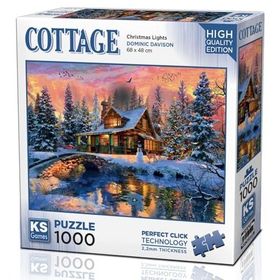 KS Puzzle 20720 Christmas Lights 1000 Parça Puzzle