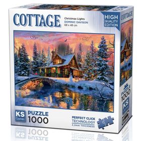KS Puzzle 20720 Christmas Lights 1000 Parça Puzzle