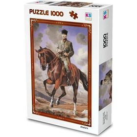 KS Puzzle 20726 Gazi Mustafa Kemal Sakarya Adlı Atıyla 1000 Parça Puzzle