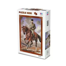 KS Puzzle 20726 Gazi Mustafa Kemal Sakarya Adlı Atıyla 1000 Parça Puzzle