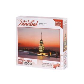KS Puzzle 20729 Kız Kulesi Gün Batımı 1000 Parça Puzzle