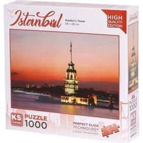 KS Puzzle 20729 Kız Kulesi Gün Batımı 1000 Parça Puzzle