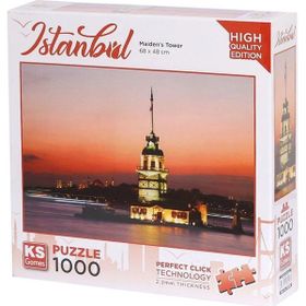 KS Puzzle 20729 Kız Kulesi Gün Batımı 1000 Parça Puzzle