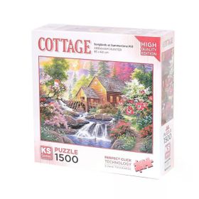 KS Puzzle 22027 Songbirds At Summertime Mill 1500 Parça Puzzle