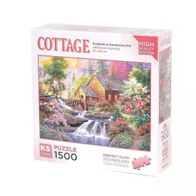 KS Puzzle 22027 Songbirds At Summertime Mill 1500 Parça Puzzle