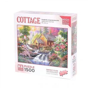KS Puzzle 22027 Songbirds At Summertime Mill 1500 Parça Puzzle