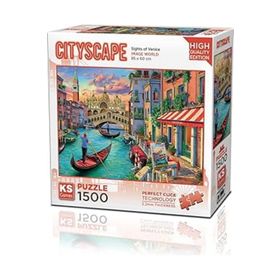KS Puzzle 22029 Sights Of Venice 1500 Parça Puzzle