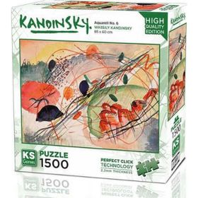 KS Puzzle 22031 Aquarell No: 6 1500 Parça Puzzle