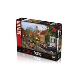 KS Puzzle 22509 Canal Living 2000 Parça Puzzle