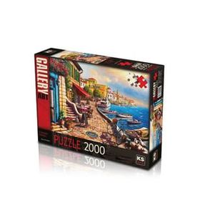 KS Puzzle 22511 2000 Parça A Seaside Holiday Puzzle