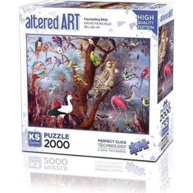 KS Puzzle 22515 Fascinating Birds 2000 Parça Puzzle