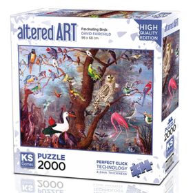 KS Puzzle 22515 Fascinating Birds 2000 Parça Puzzle