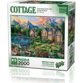 KS Puzzle 22522 By The Lake 2000 Parça Puzzle