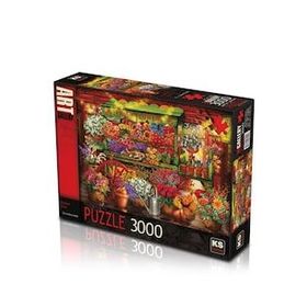 KS Puzzle 23002 Market Stall 3000 Parça Puzzle