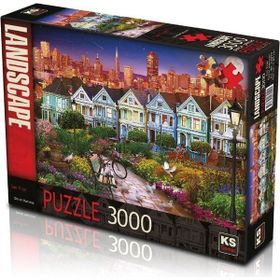 KS Puzzle 23010 San Francisco 3000 Parça Puzzle