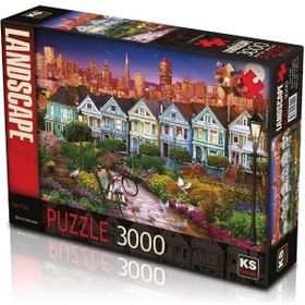 KS Puzzle 23010 San Francisco 3000 Parça Puzzle