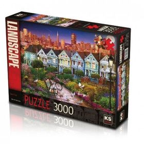 KS Puzzle 23010 San Francisco 3000 Parça Puzzle