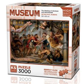 KS Puzzle 23018 The Meeting Of Abraham And Melchizedek 3000 Parça Puzzle