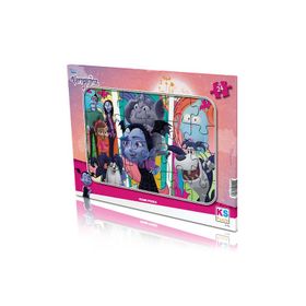 KS Puzzle 24 Parça Vampirina Frame Puzzle