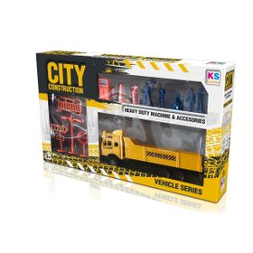 KS Puzzle 25911 City İnşaat Kamyonu ve Oyun Seti